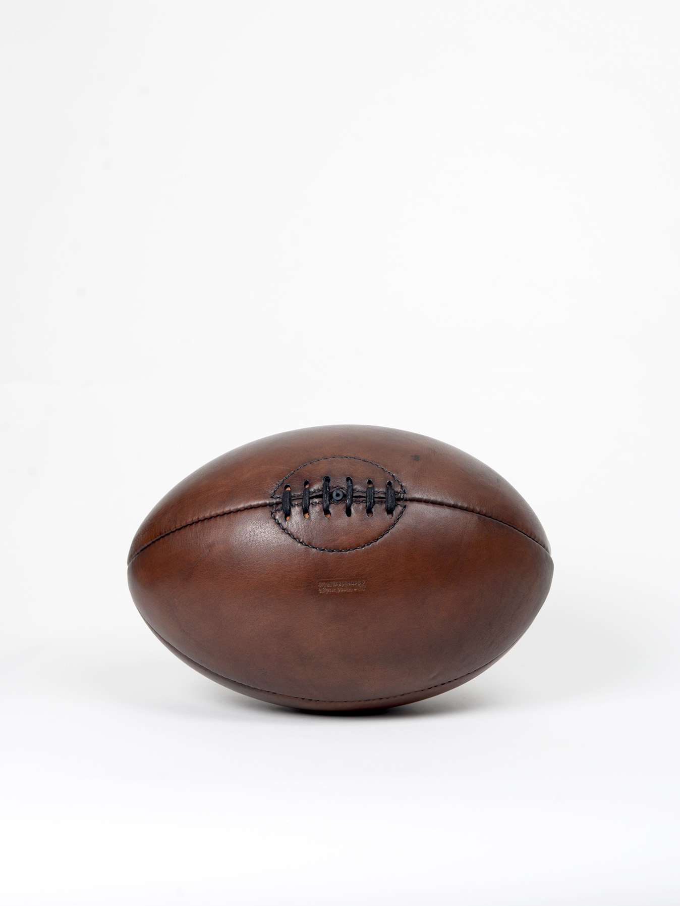 vintage leather rugby ball noble store